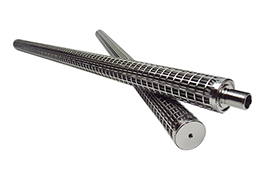 Customized 10μm SS304 Polymer Melt Pleated Filter 15*42*750
